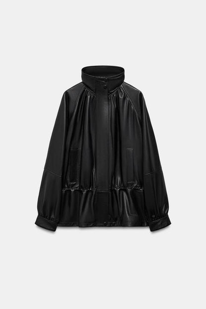 Veste 100 % cuir ZW Collection Édition limitée