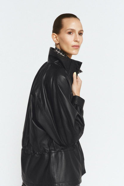 Veste 100 % cuir ZW Collection Édition limitée