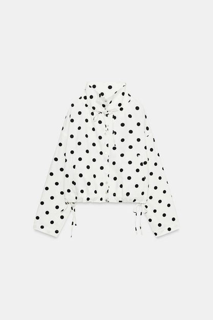 Veste à pois