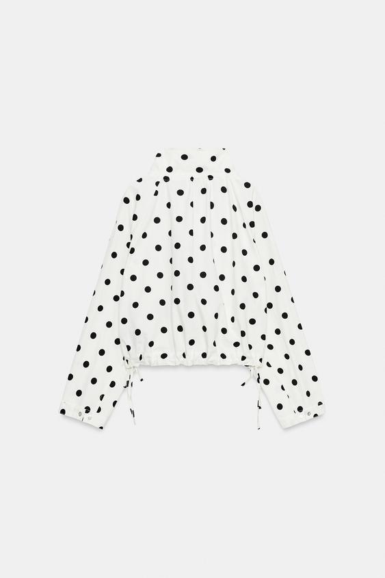 Veste à pois