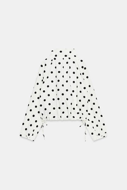 Veste à pois