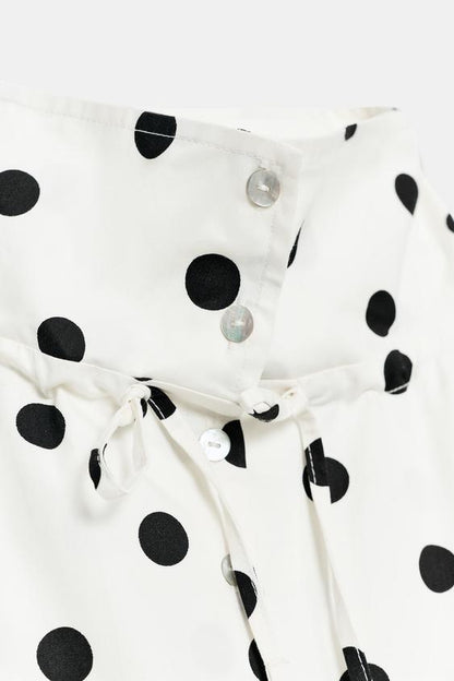 Veste à pois