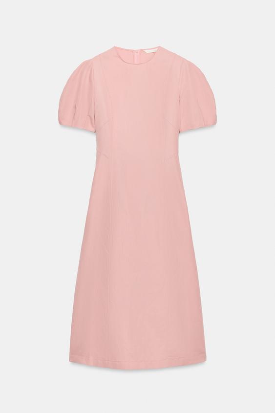 Robe midi en lin ZW Collection