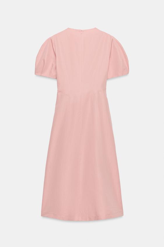 Robe midi en lin ZW Collection