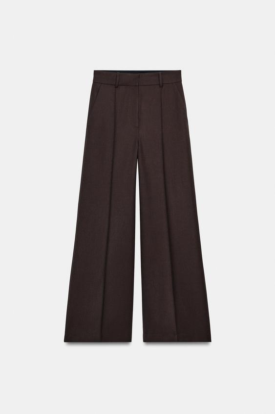 Pantalon minimaliste à jambe large ZW Collection