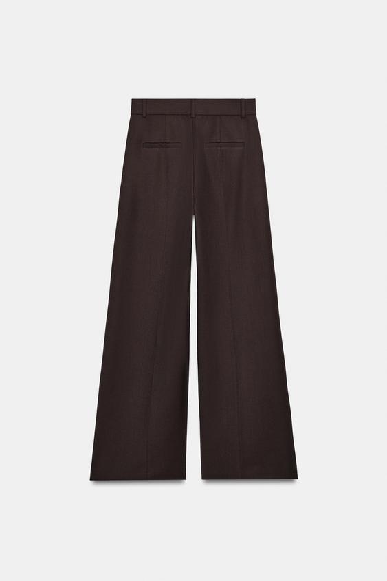 Pantalon minimaliste à jambe large ZW Collection
