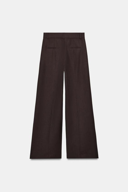 Pantalon minimaliste à jambe large ZW Collection