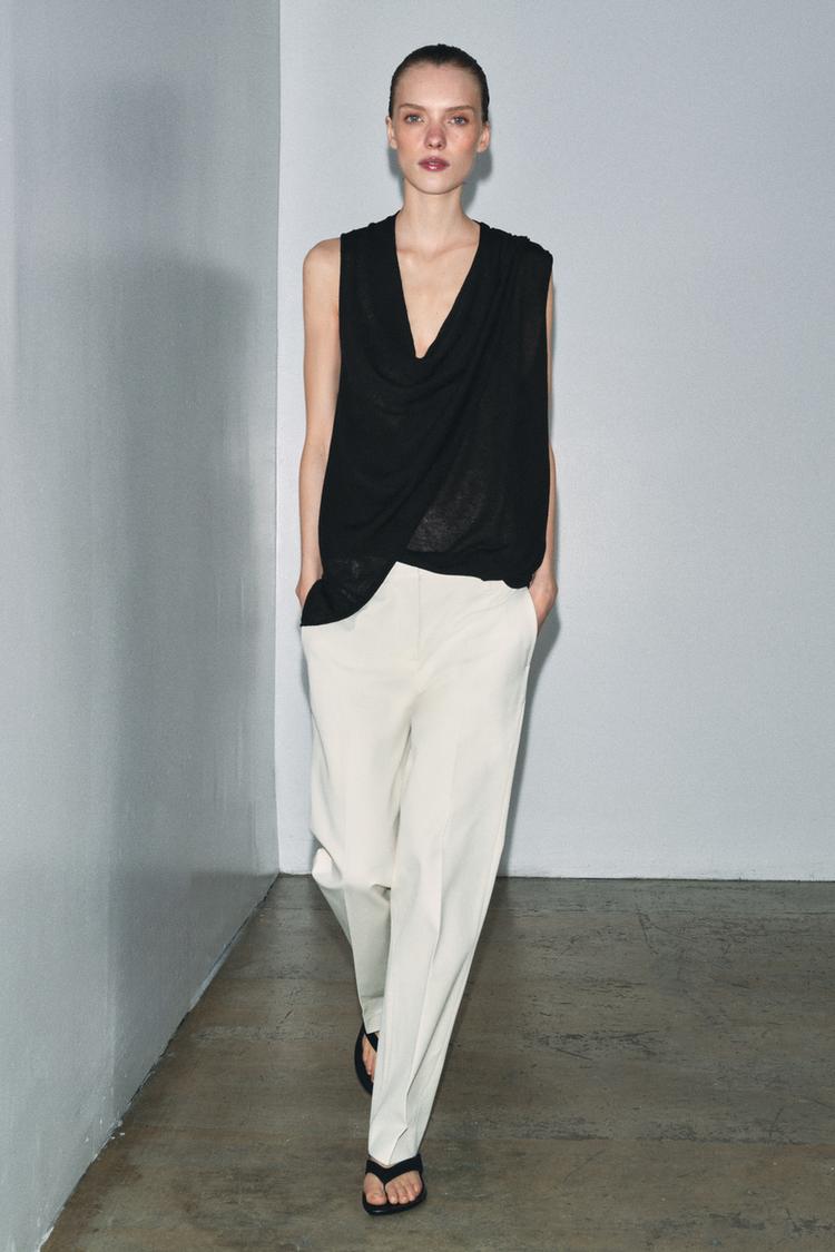 Pantalon chino droit ZW Collection
