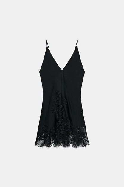 Top satiné brodé ZW Collection
