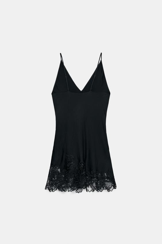 Top satiné brodé ZW Collection