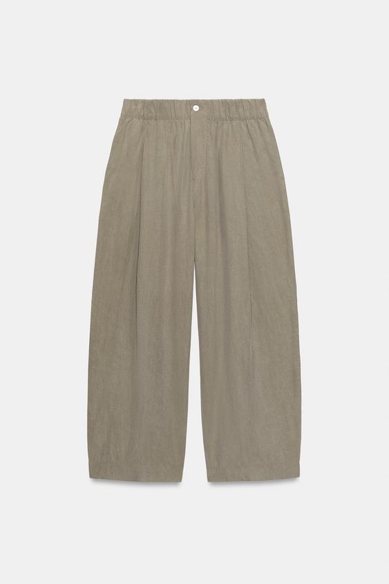 Pantalon fluide longueur cheville