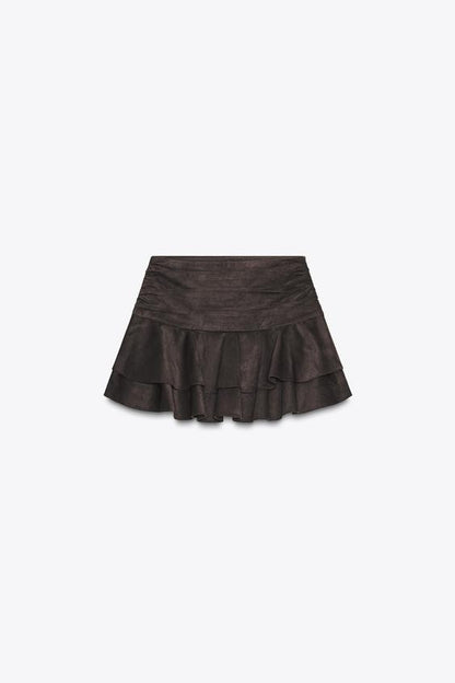 Jupe-culotte à volants