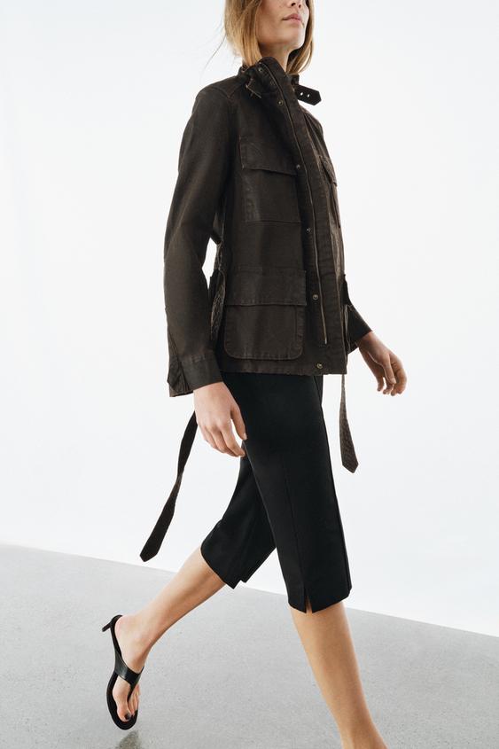 Veste effet cirée ZW Collection