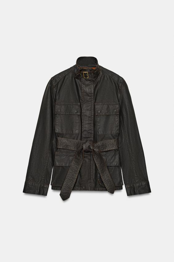 Veste effet cirée ZW Collection