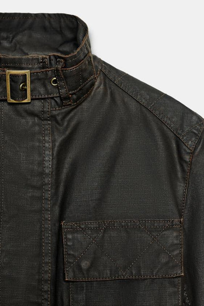 Veste effet cirée ZW Collection