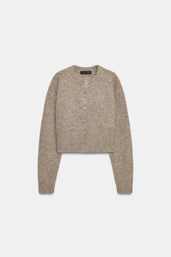 Veste en maille douce