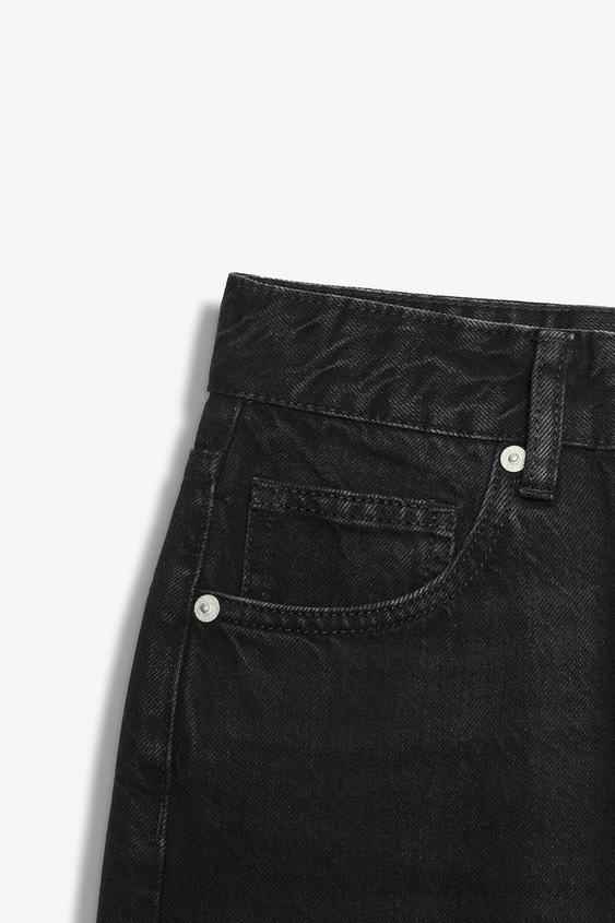 Jean TRF à jambe large taille haute