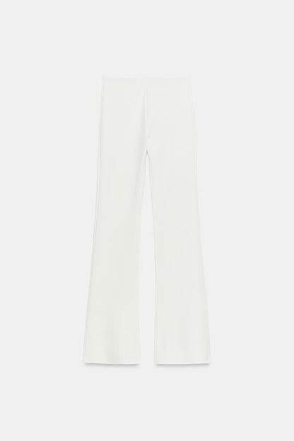 Pantalon coupe évasée extensible