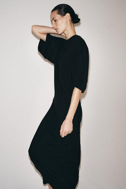 Robe longue fluide