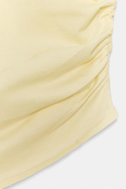 Top asymétrique drapé
