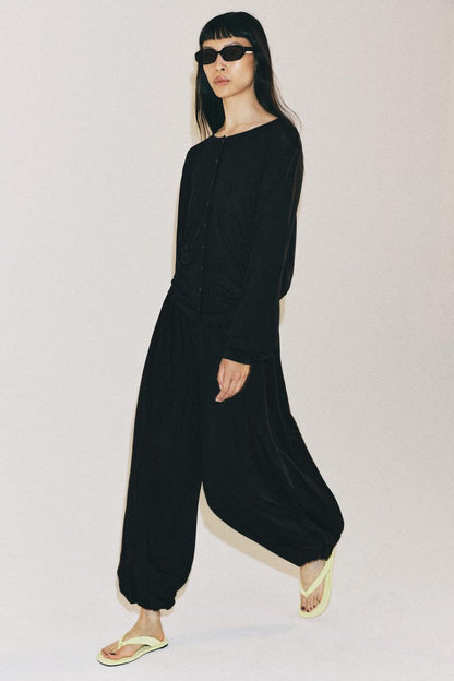 Pantalon bouffant fluide
