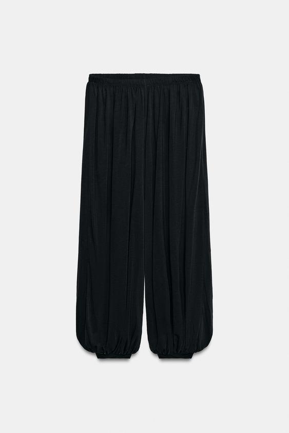 Pantalon bouffant fluide