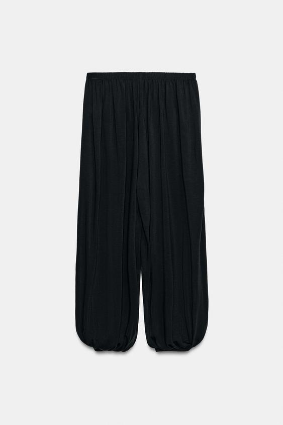 Pantalon bouffant fluide