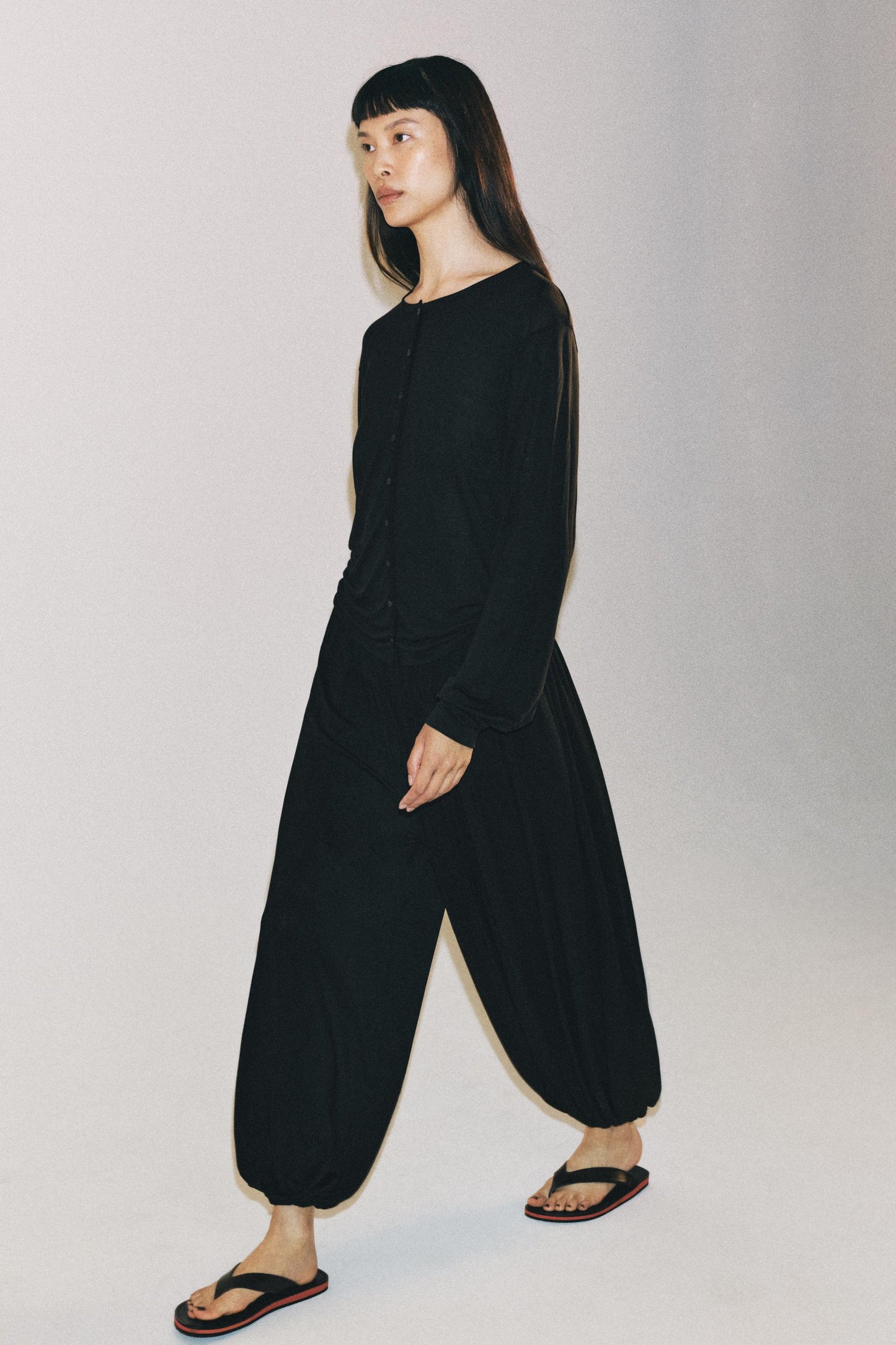Pantalon bouffant fluide