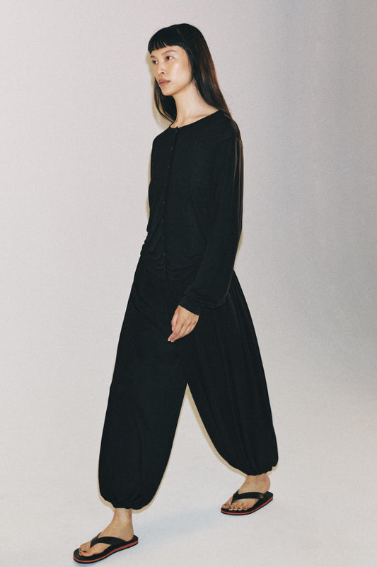 Pantalon bouffant fluide