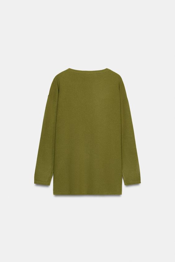 Pull long en maille