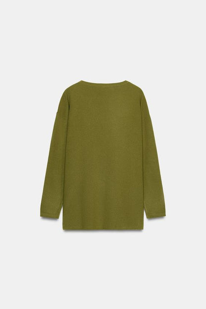 Pull long en maille