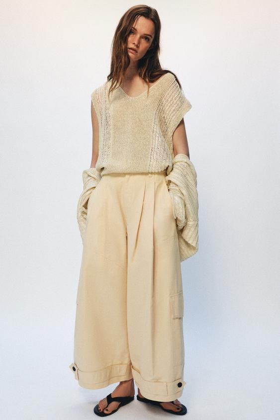 Veste ouverte en maille