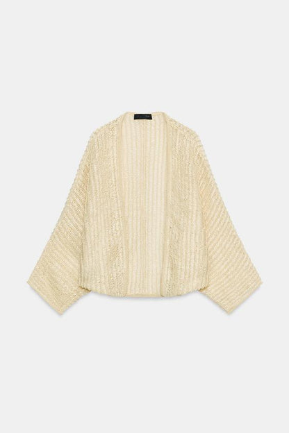 Veste ouverte en maille