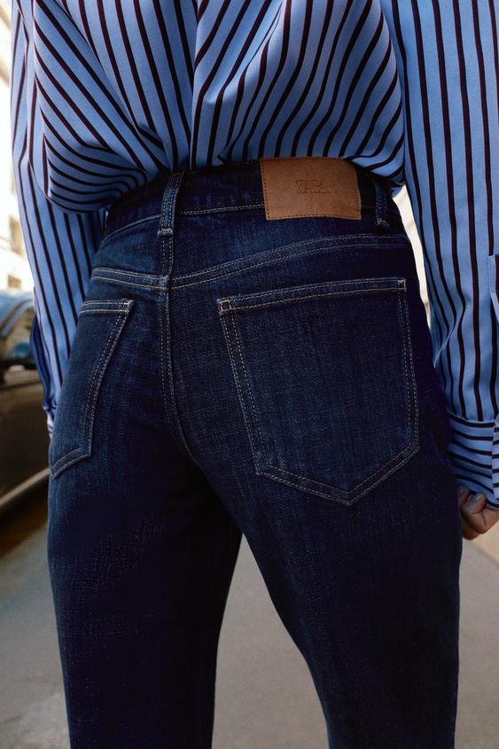 Jean Z1975 coupe bootcut taille haute à pli nervuré