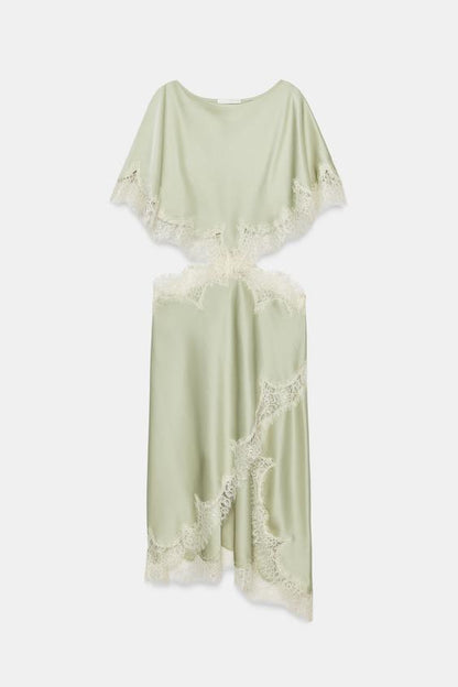 Robe à découpes en dentelle ZW Collection