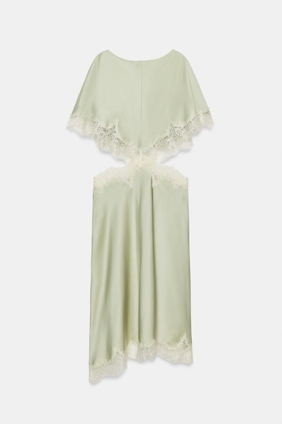 Robe à découpes en dentelle ZW Collection