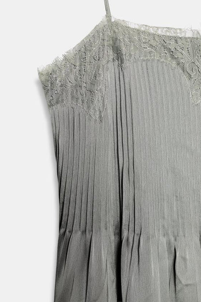 Robe midi en dentelle ZW Collection