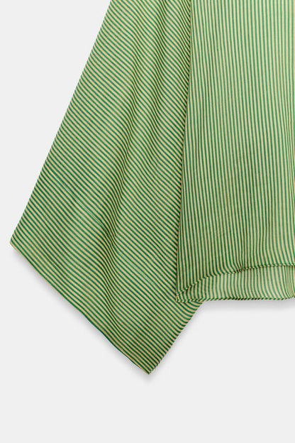 Chemise en ramie à rayures ZW Collection