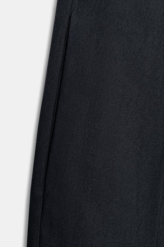 Pantalon à jambe large à plis ZW Collection