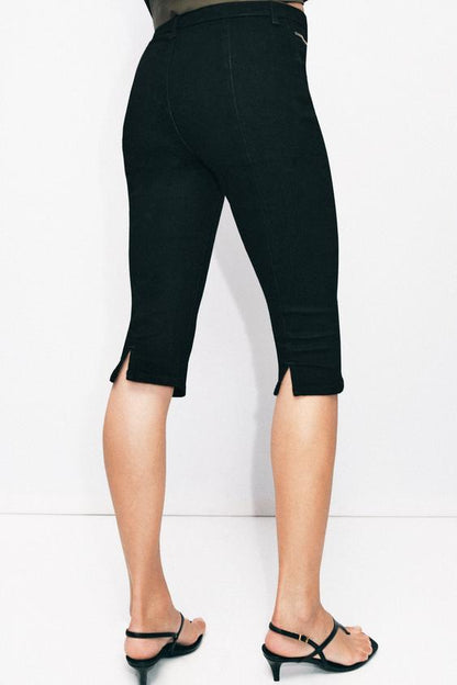 Jean Z1975 capri taille mi-haute à zips