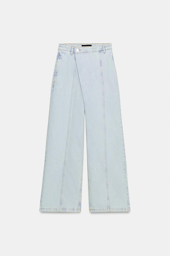 Jean Z1975 taille basse à devant croisé