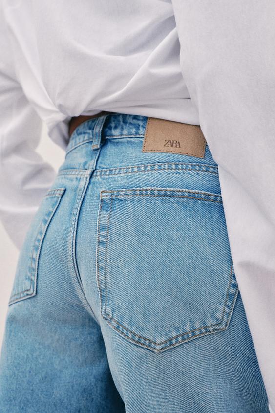 Short Z1975 en denim taille croisée