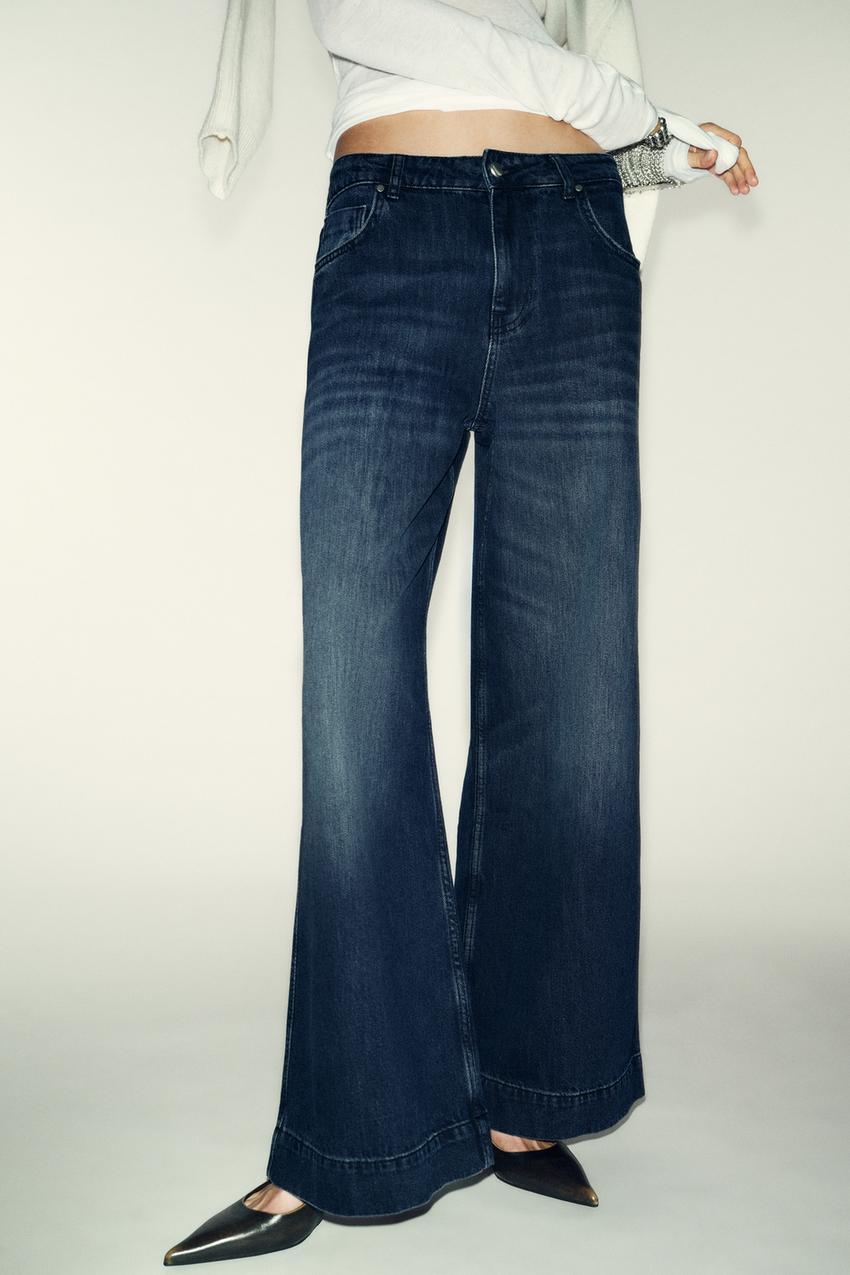 Jean Z1975 coupe ample à jambe large taille haute