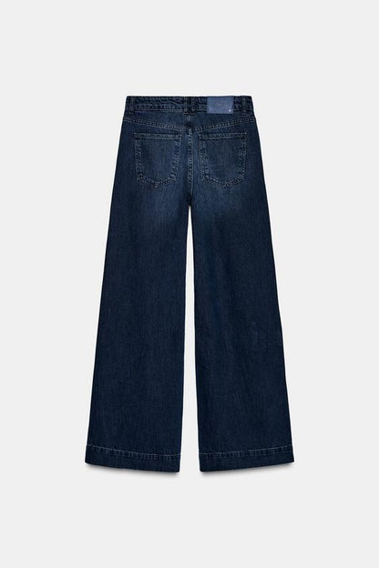 Jean Z1975 coupe ample à jambe large taille haute