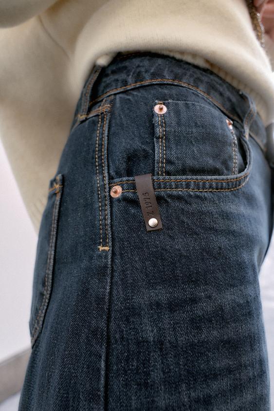 Jean Z1975 coupe ballon taille mi-haute