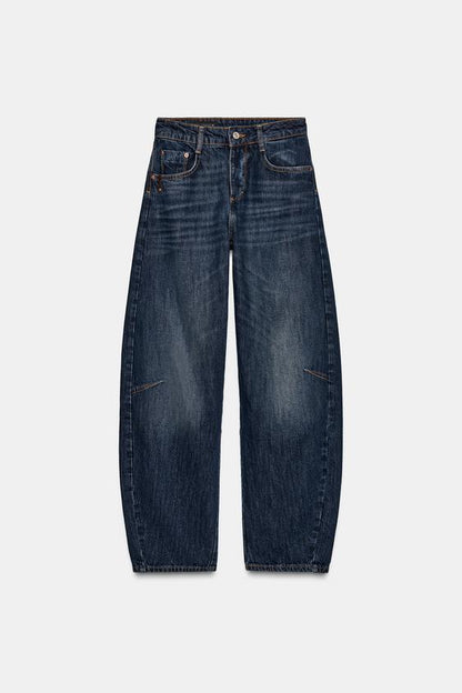 Jean Z1975 coupe ballon taille mi-haute