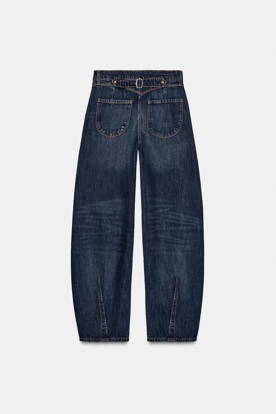 Jean Z1975 coupe ballon taille mi-haute