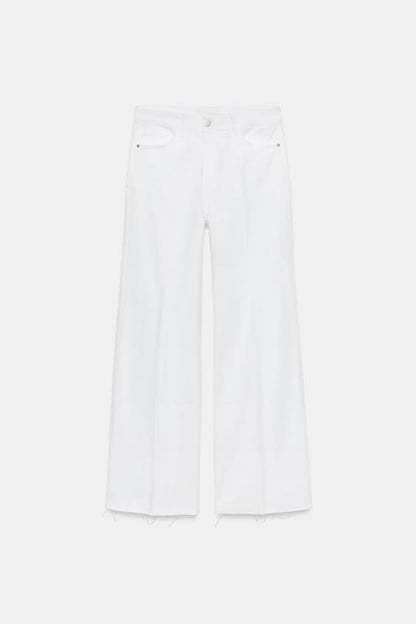 Jean Z1975 coupe droite taille mi-haute