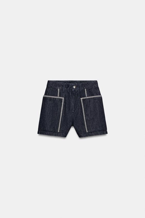 Short Z1975 brodé