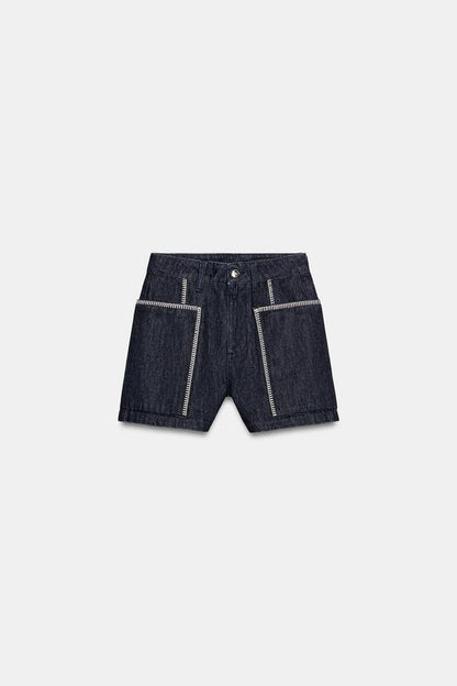 Short Z1975 brodé